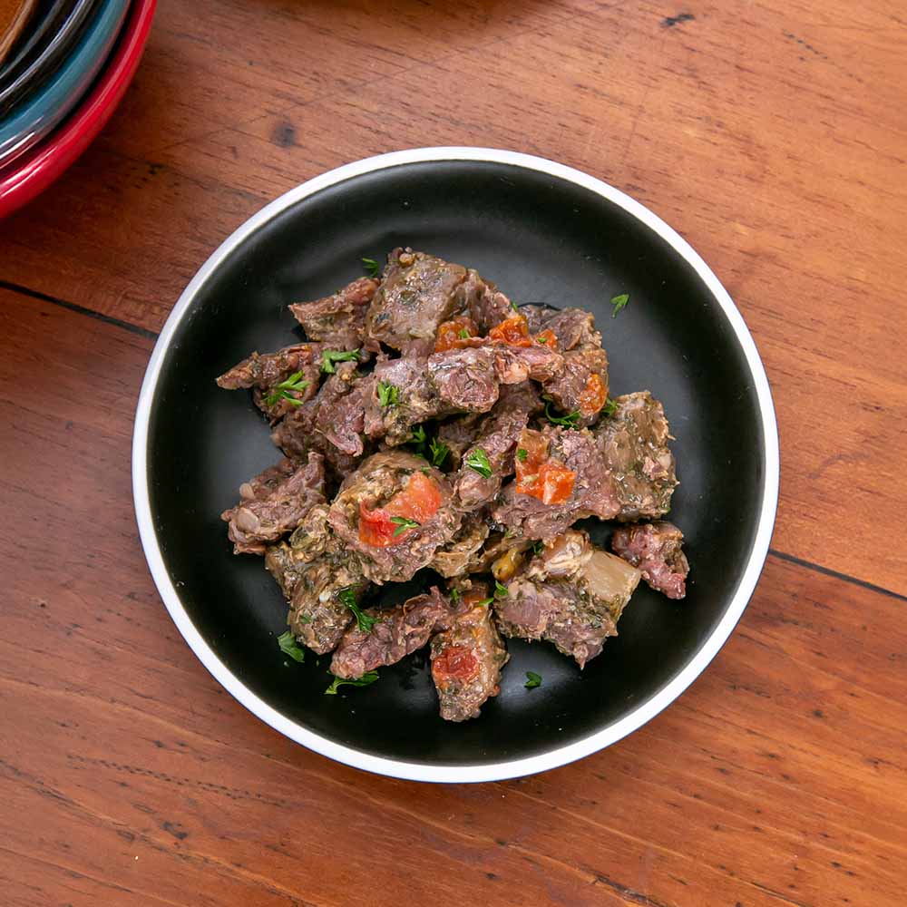 Porção de Carne Desfiada ao Molho