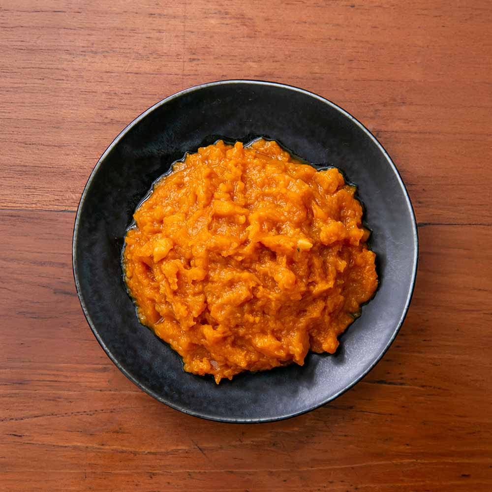 Por&ccedil;&atilde;o de Pur&ecirc; de Ab&oacute;bora 