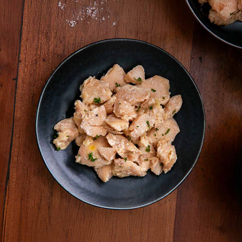 Porção de Iscas de Frango ao Curry