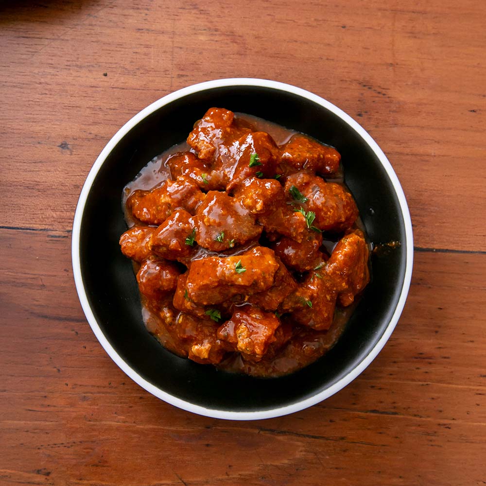 Porção de Lombo Suíno ao Molho Barbecue